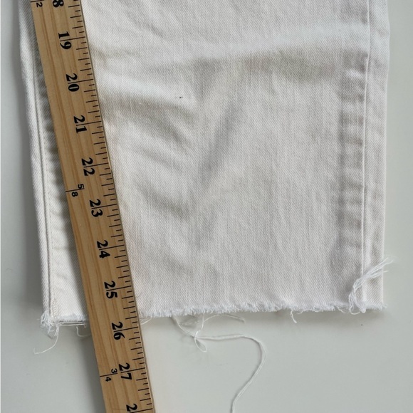 BLANK NYC Women's Cream The Baxter Ribcage Straight Leg Jeans Size 27 - Picture 12 of 12